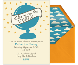 Welcome Baby Invitation