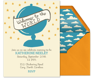 Welcome Baby Invitation