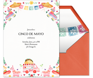 Fiesta Time Invitation