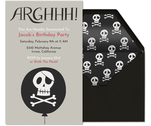 Pirate Party Invitation