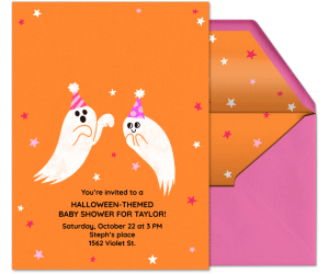 Making Spooky Spirits Bright Invitation