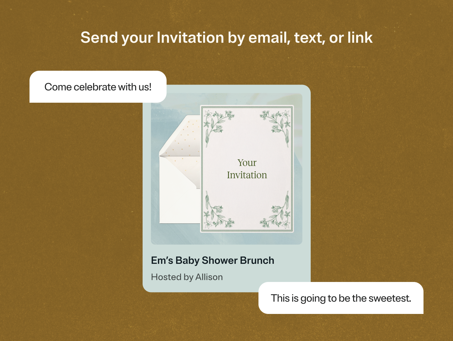 Send it your way