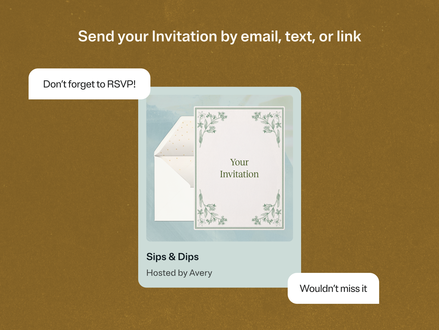 Send it your way