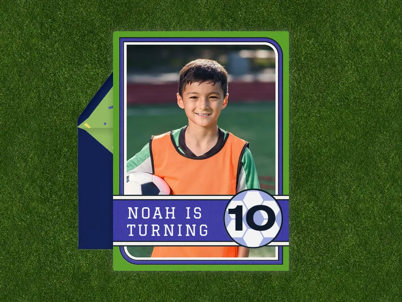 Blue Rookie of the Year Soccer (Photo) - featured - Invitation