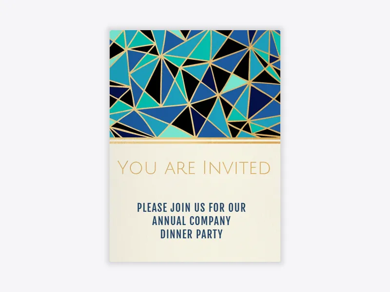 Blue Geo - year_end_celebrations - Invitation