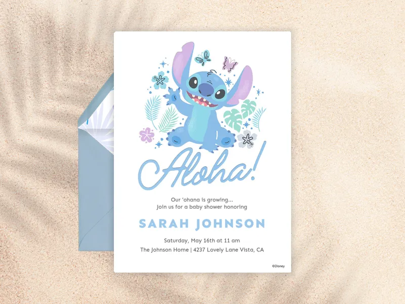 Disney’s Lilo & Stitch: Ohana Forever - featured - Invitation