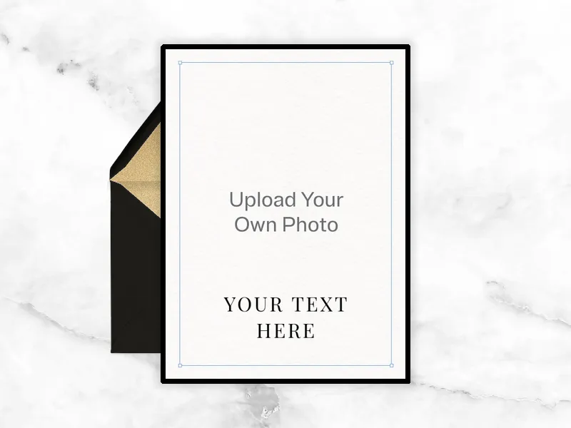 Formal Birthday (Photo) - adults - Invitation