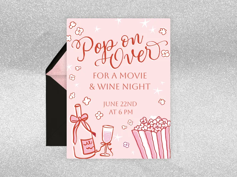 Freshly Popped - viewing_party - Invitation