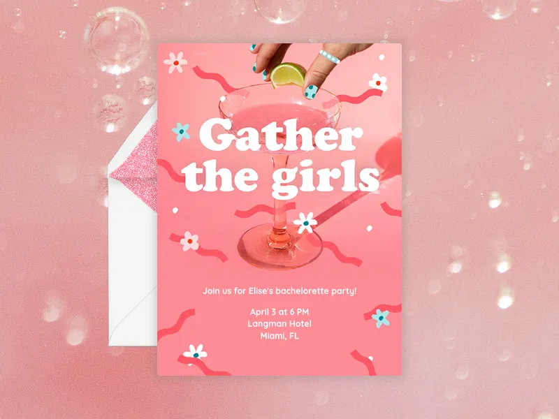 Gather The Girls - featured - Invitation