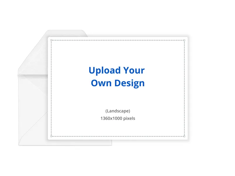 Upload Your Own Design - design_your_own - Invitation