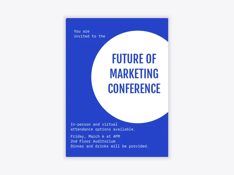 Blue Global Impact - conferences_workshops - Invitation