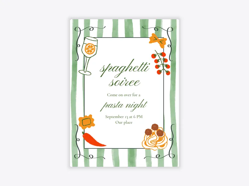 Little Meatball - featured - Invitation