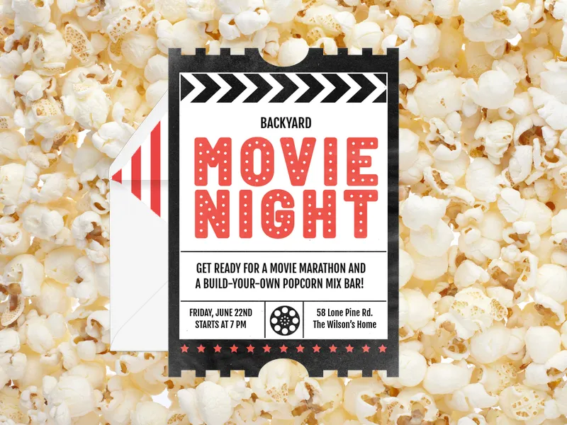 Lucky Ticket - guys_night - Invitation