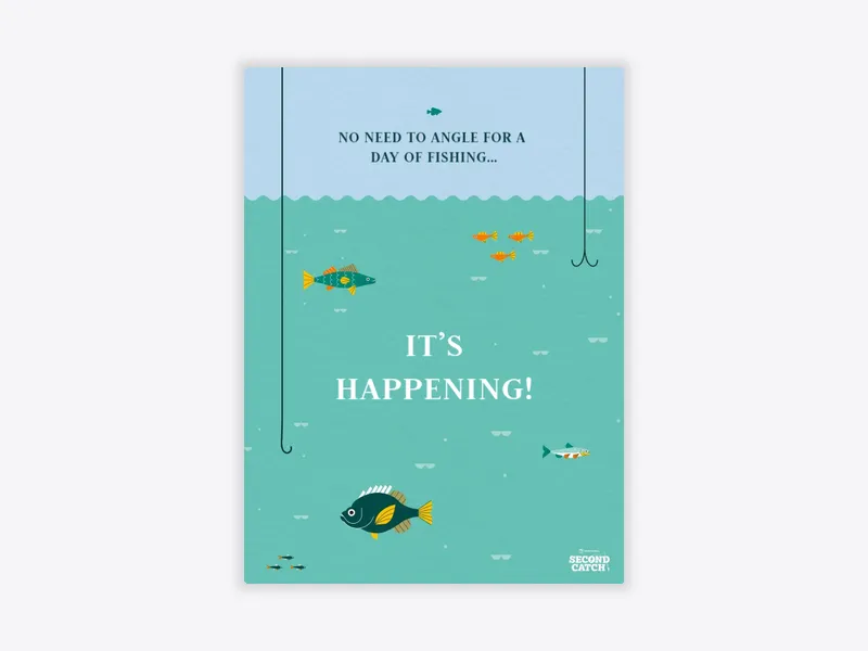 Second Catch: Fishing Day - featured - Invitation