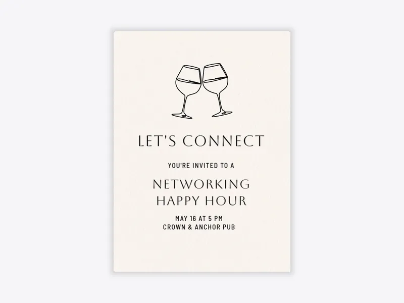 Sauvignon Blanc - happy_hour - Invitation