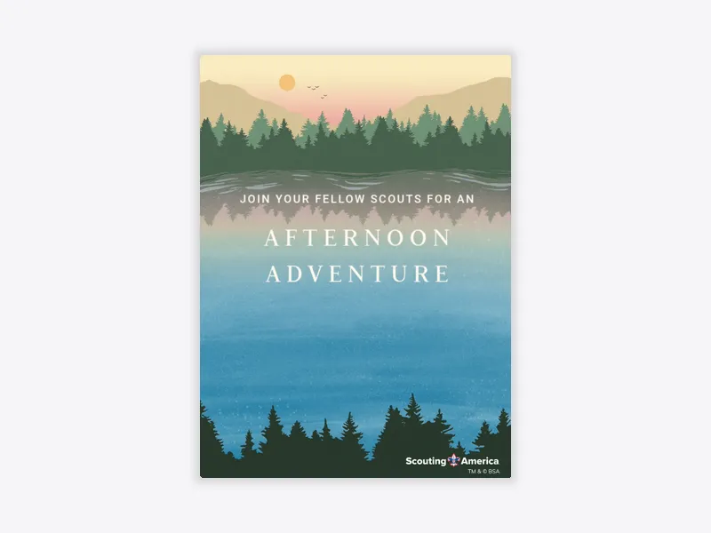 Scouting America: Summers Outside - boy_scouts_of_america - Invitation