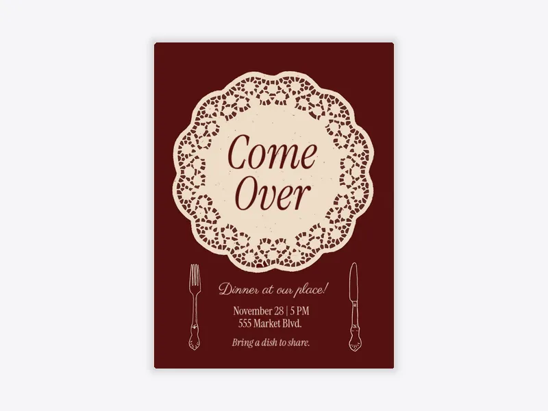 Set With Intention x Jenna O’Brien of Feeling! Magazine - fall - Invitation