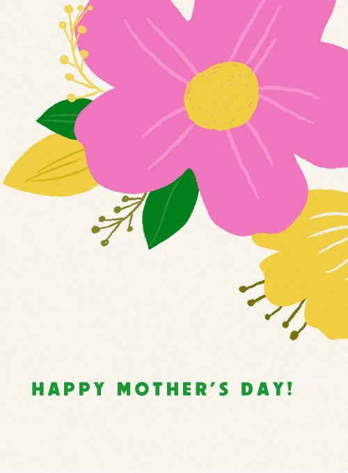 Spring Full Bloom Card - mothers_day_cards - Card