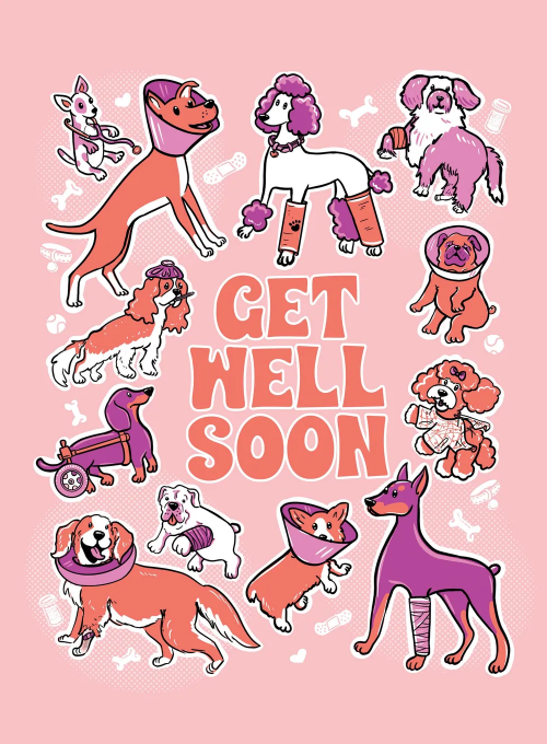 Sweet Pups - get_well_cards - Card
