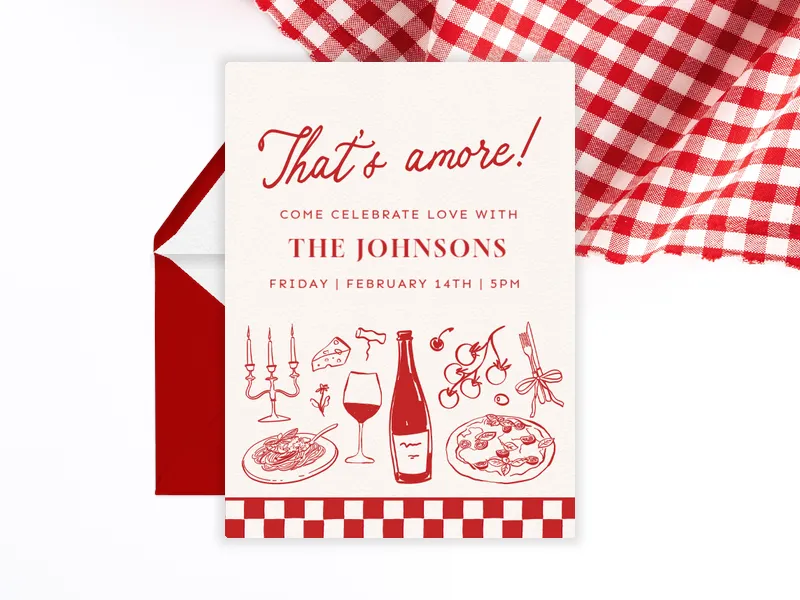 That’s Amore - valentines_day - Invitation