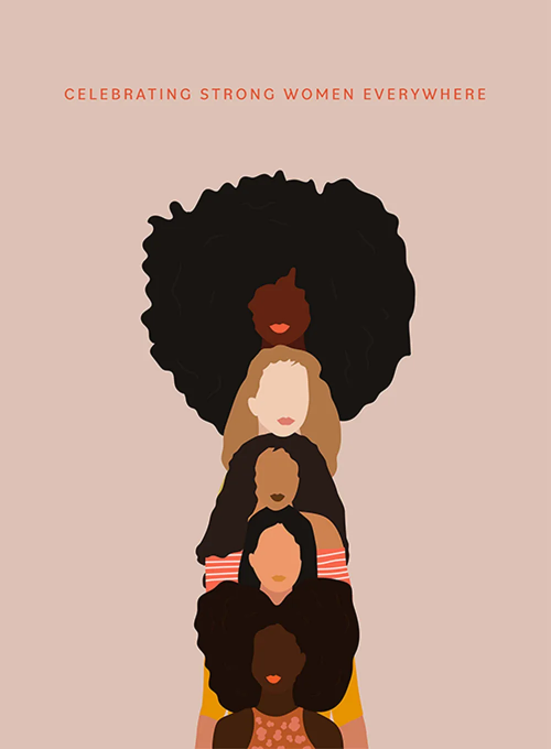 The Future is Strong - thinking_of_you_cards - Card