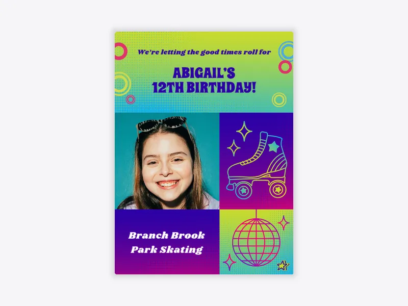 United Skates of America: Good Times Roll (Photo) - united_skates_of_america - Invitation