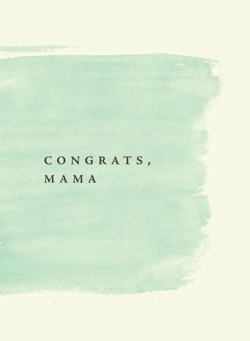 Watercolor Wash Baby Shower - baby_shower_cards - Card