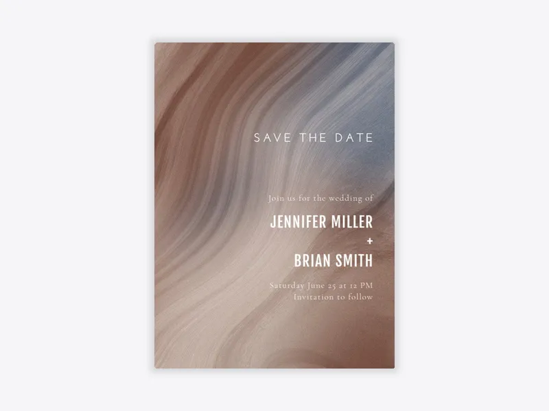 Agate Swirl - featured - Invitation