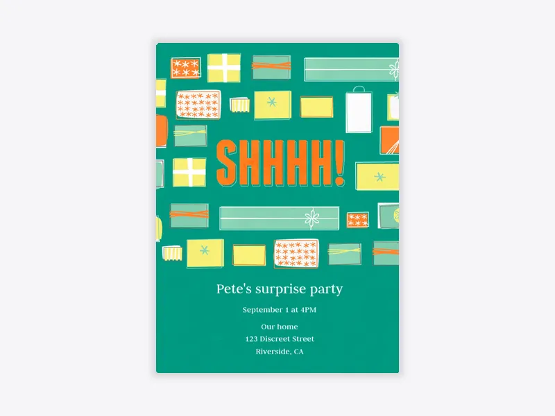 BDay Surprise - featured - Invitation