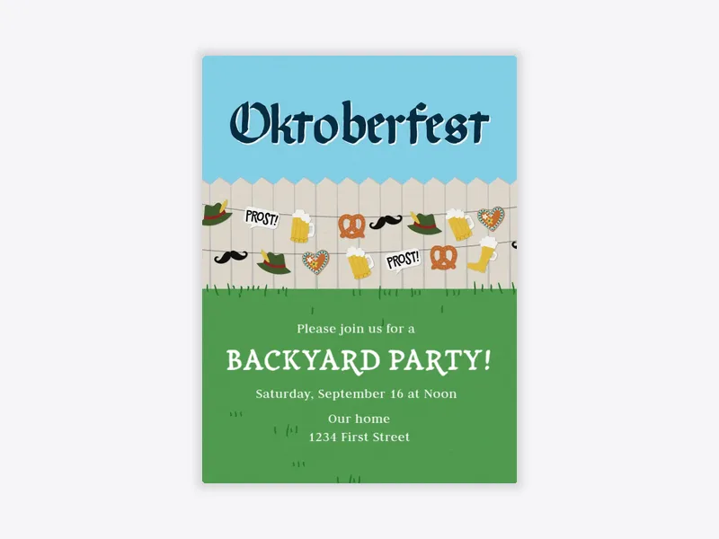 Backyard Oktoberfest - featured - Invitation