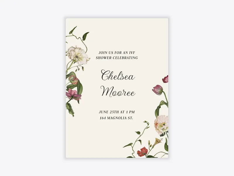 Blooms of Love - featured - Invitation