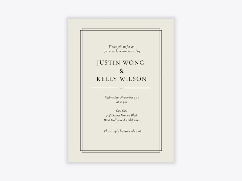 Business Lunch - featured - Invitation