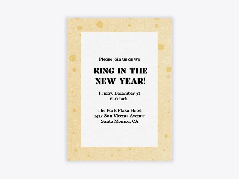 Celebratory Champagne - featured - Invitation