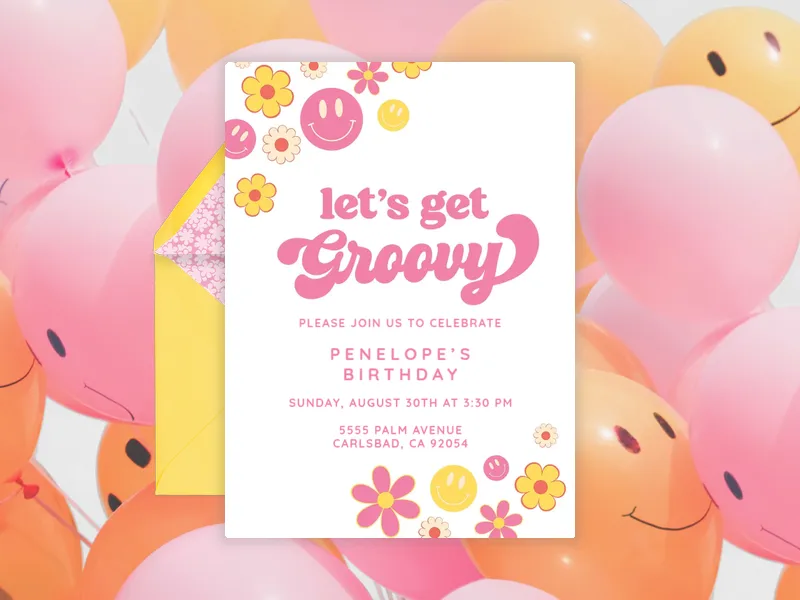 Get into the Groove - featured - Invitation