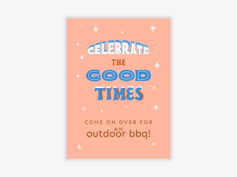 Good Times for All - outdoor_fun - Invitation