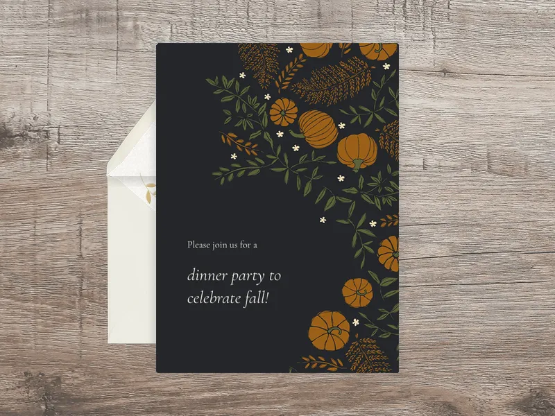 Gourd-geous Wildlife - featured - Invitation