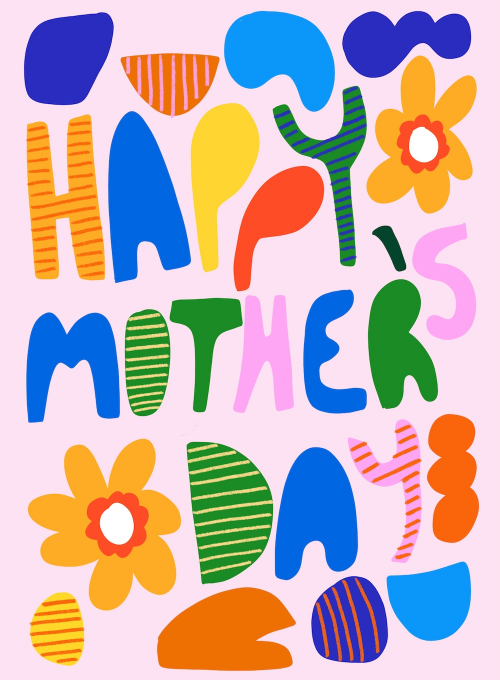 Flower Power - mothers_day_cards - Card