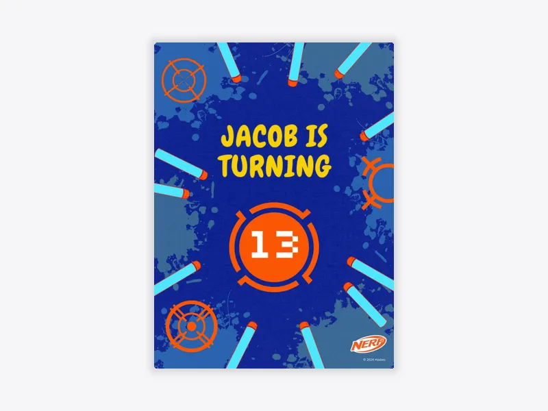 Nerf: Gear Up - nerf - Invitation