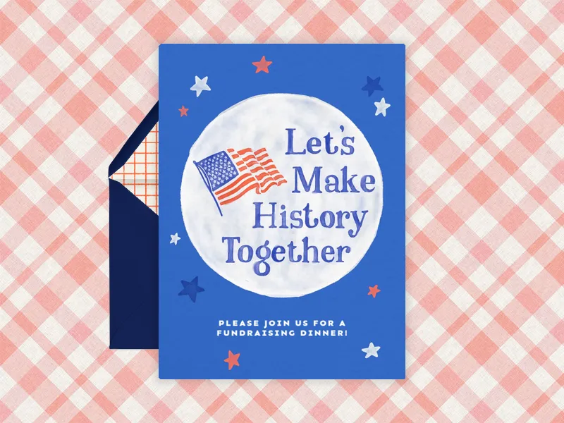 Let's Make History Together - activism - Invitation