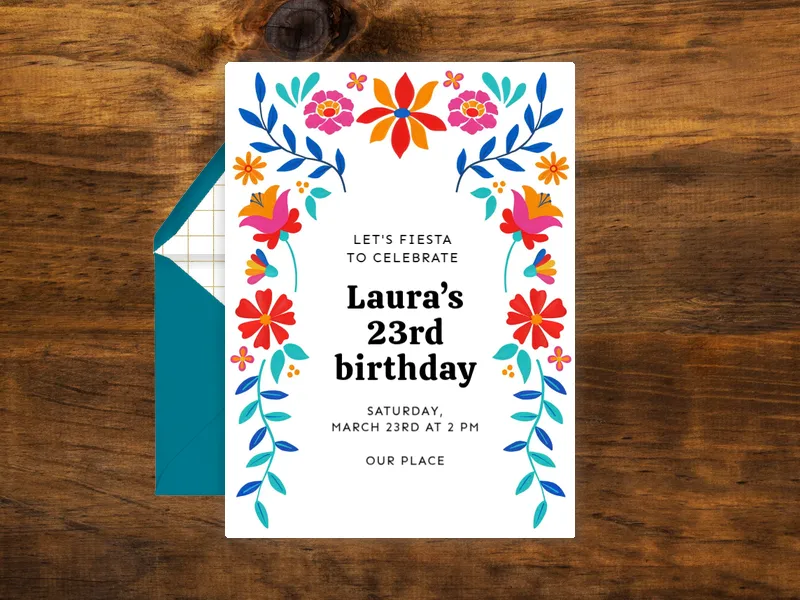 Let’s Fiesta - featured - Invitation