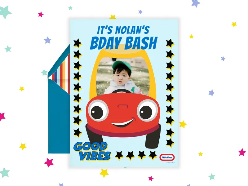 Little Tikes: Ready To Roll Blue (Photo) - little_tikes - Invitation