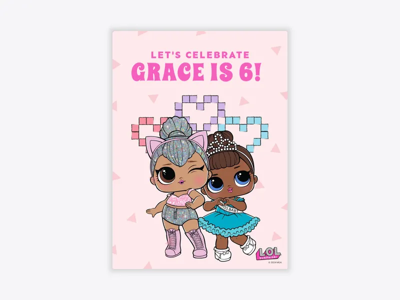 L.O.L Surprise!: All My BFFs - lol_surprise - Invitation