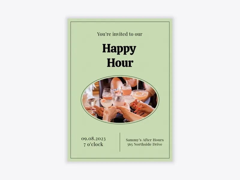 Oh So Oval (Photo) - featured - Invitation