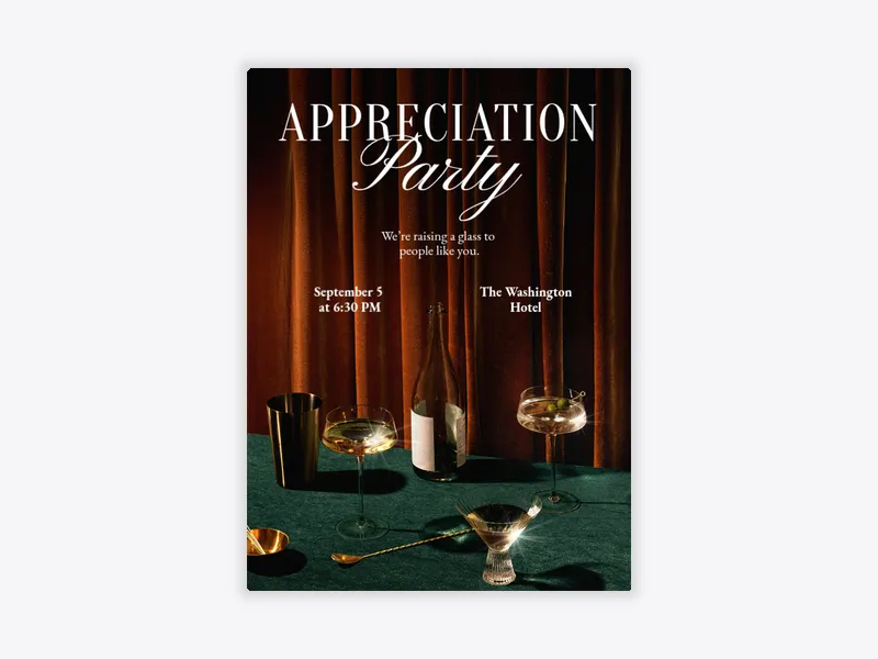 On the Table - appreciation_events - Invitation
