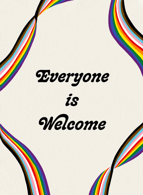 Progress Pride Rainbow Ribbon - pride_cards - Card