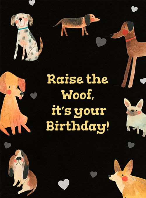 Pup on Over - birthday_cards - Card