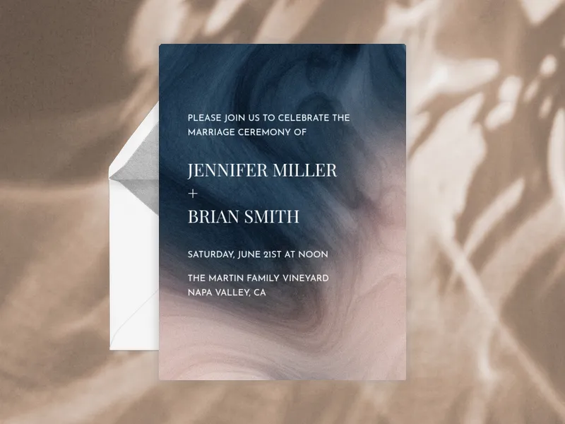 Agate Swirl - featured - Invitation