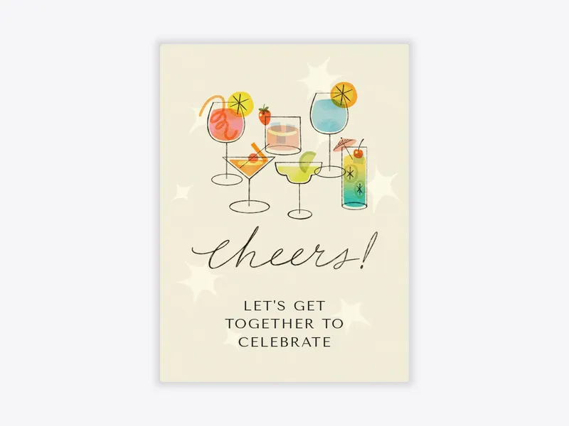 Happy Times Ahead - cocktail_party - Invitation