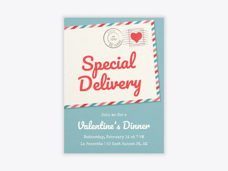 Love Envelope - valentines_day - Invitation