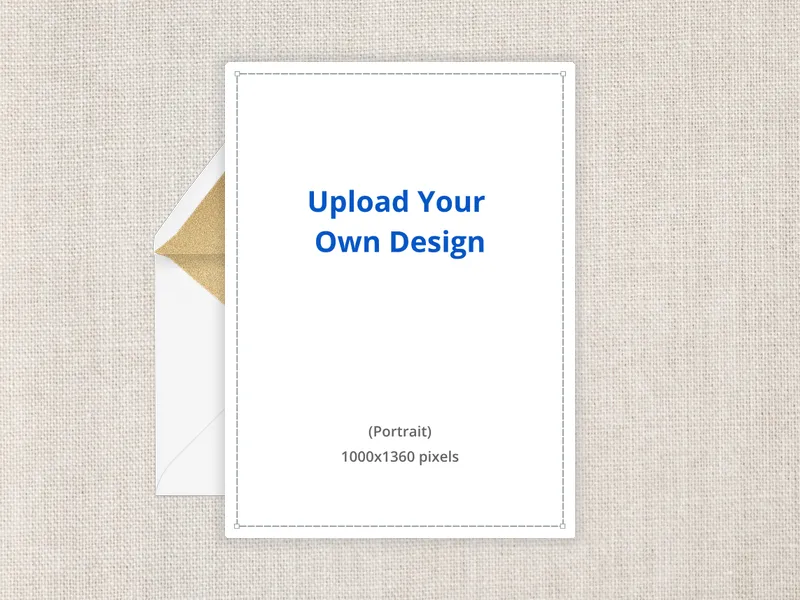 Upload Your Own Design (Beige and Gold) - viewing_party - Invitation